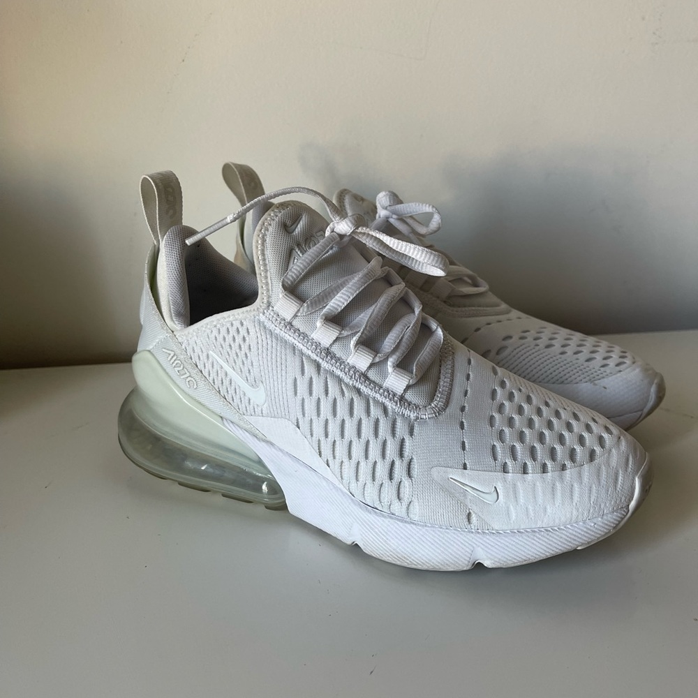Air max 270 all white